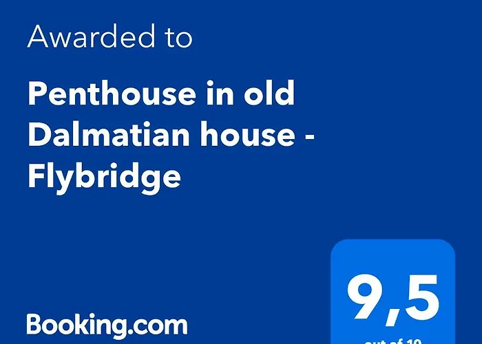 Holiday home Penthouse In Old Dalmatian House - Flybridge *
